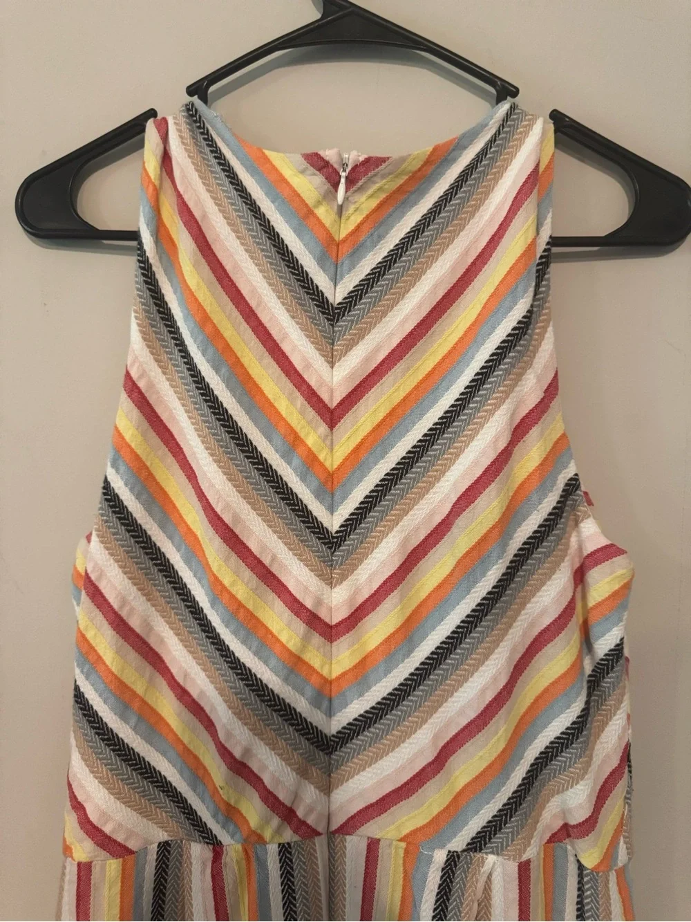 Striped Dress and Crossbody Bag Combo